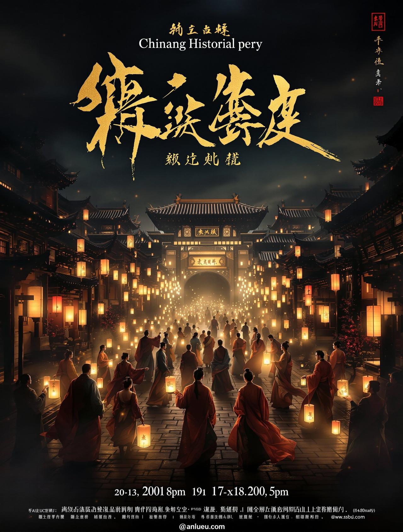 长安十二时辰影视作品海报 - 伤情影院出品